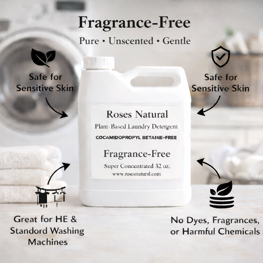 Cocamidopropyl Betaine-Free Plant-Based Laundry Detergent