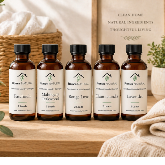 Roses Natural Laundry Detergent Discovery Set