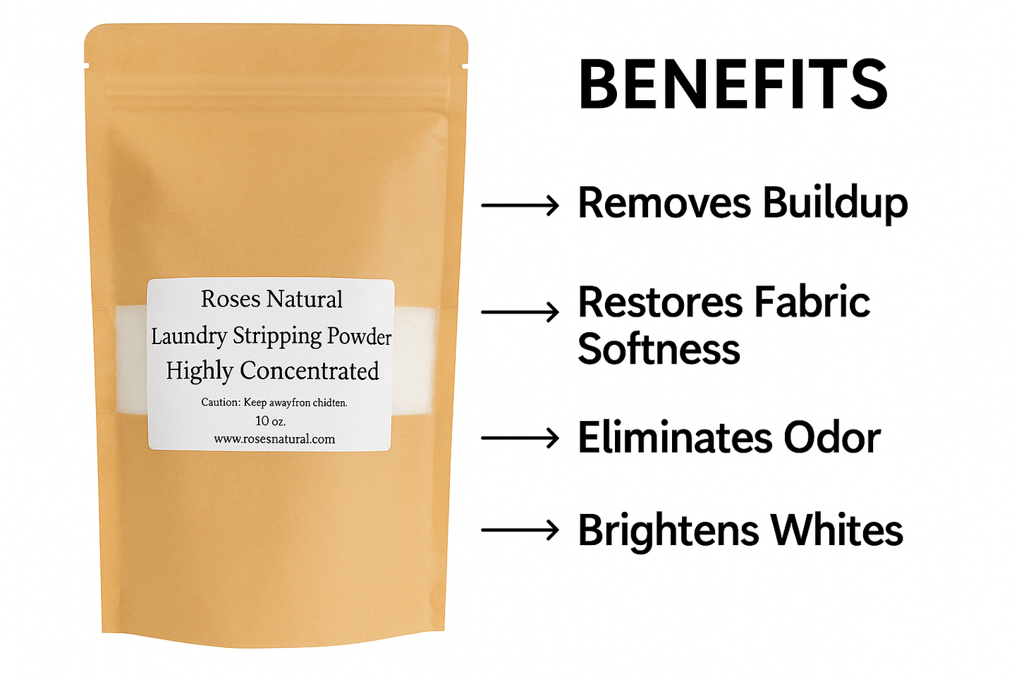 Natural Laundry Stripping Powder