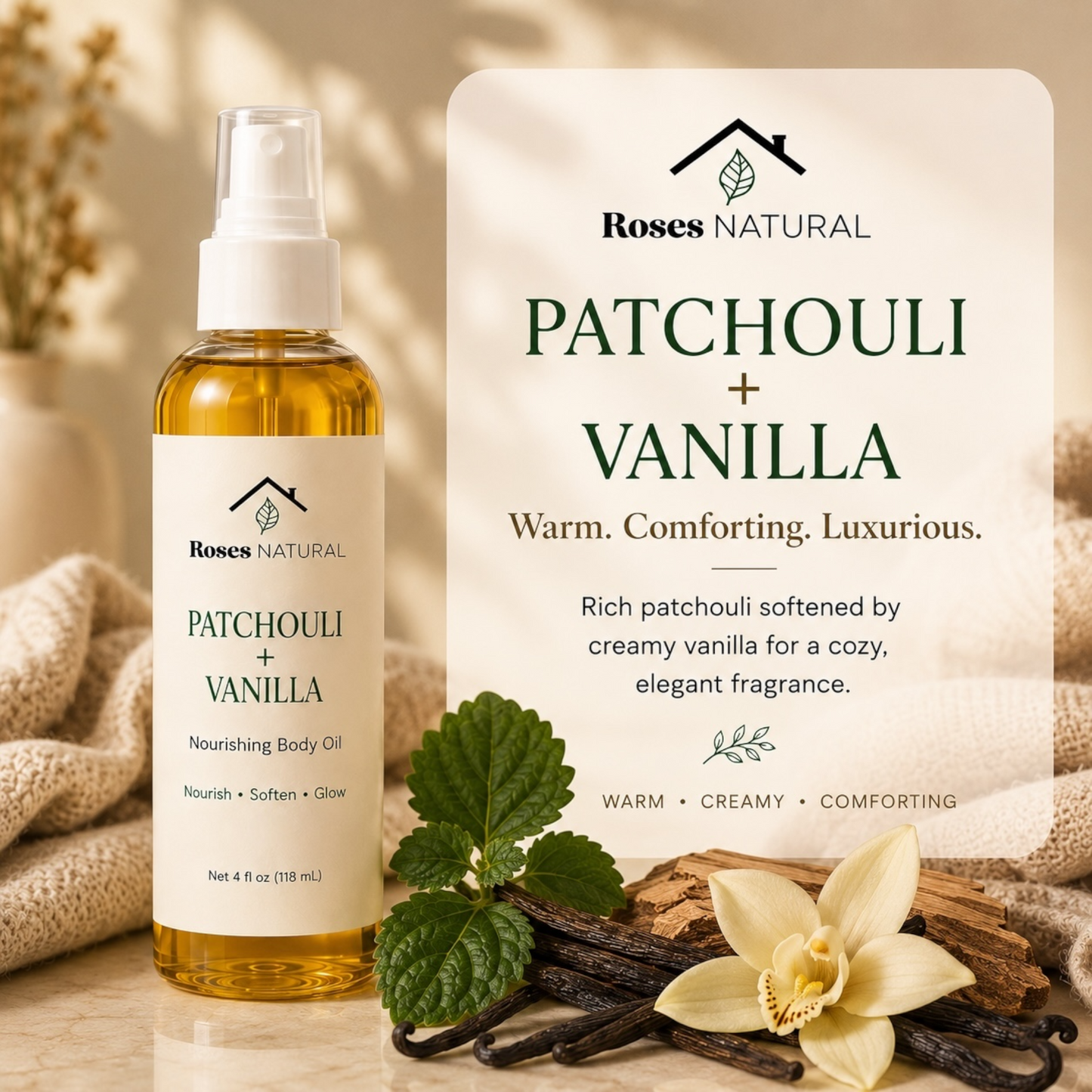 Patchouli Body Oil Collection
