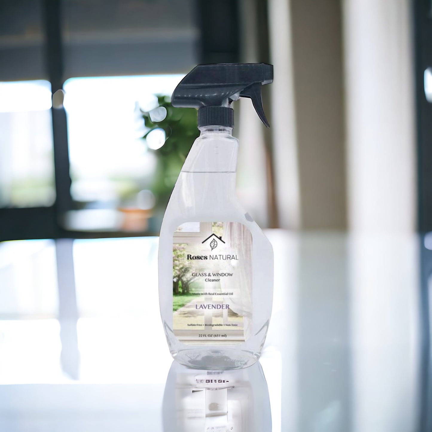 Natural Glass Cleaner - Lavender