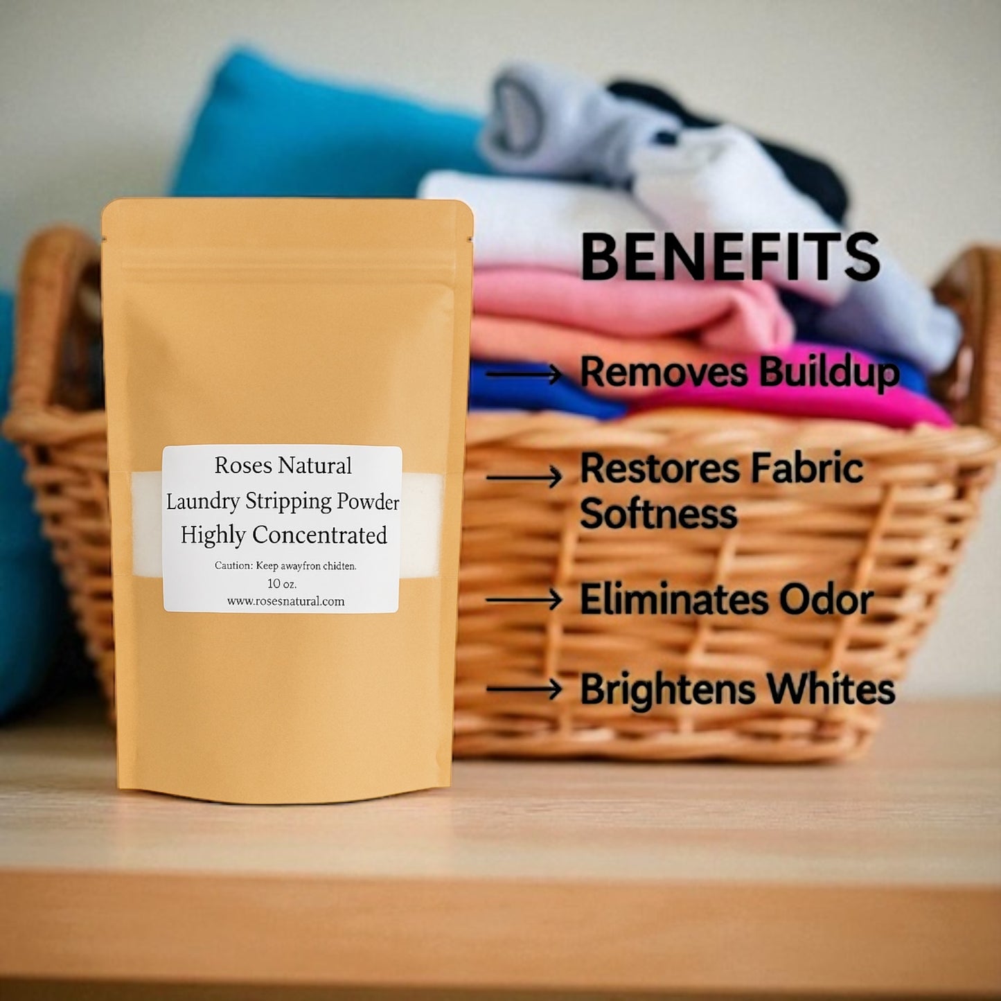 Natural Laundry Stripping Powder