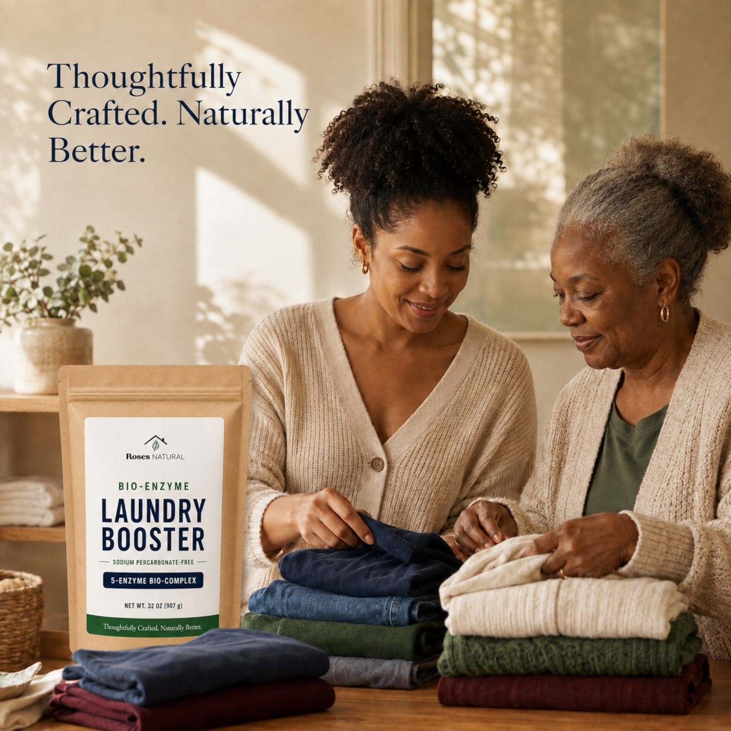 Bio-Enzyme Laundry Booster — Oxygen Bleach-Free