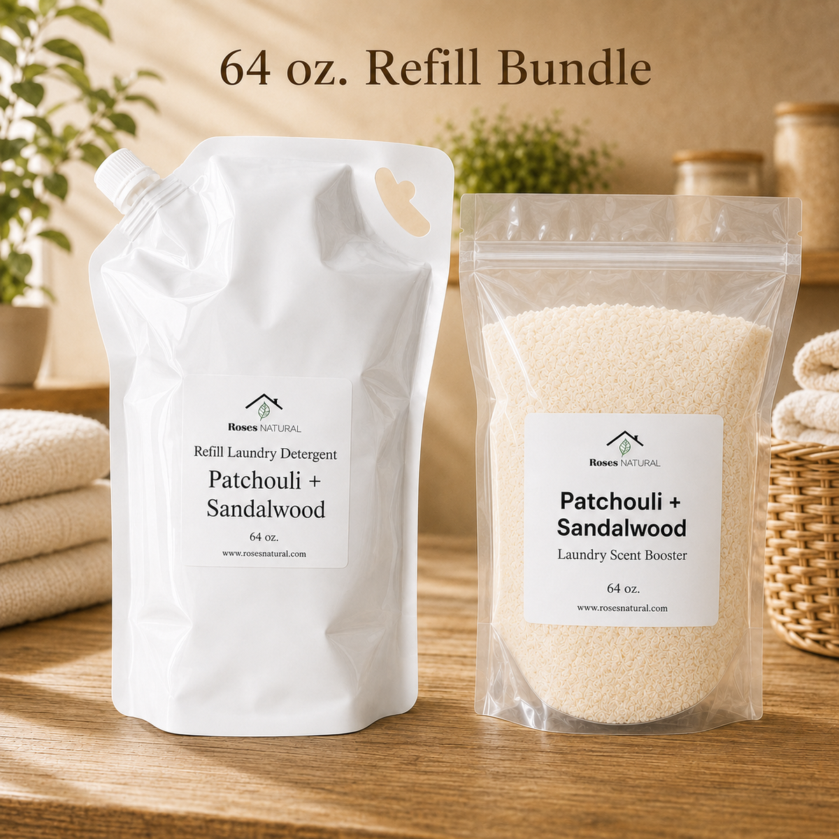 Patchouli + Sandalwood Laundry Detergent