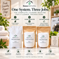 Roses Natural Laundry Bundle — Plant-Based Detergent, Laundry Scent Booster & Oxygen Bleach | 3-Piece Set