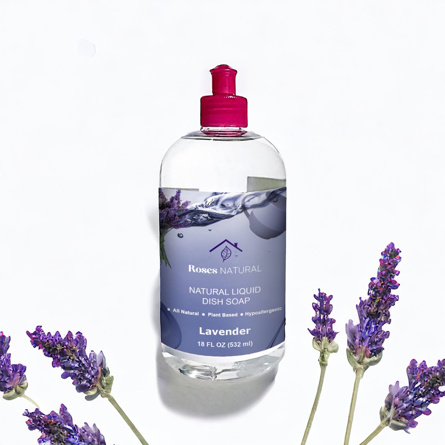 Natural Dish Soap - Lavender