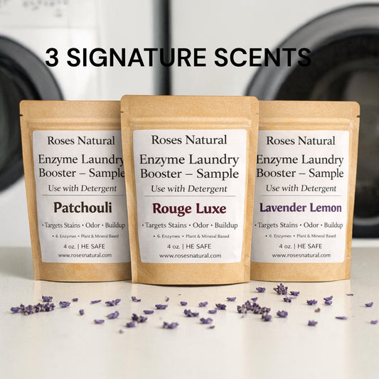 Plant-Based Enzyme Laundry Booster — Discovery Set (4 oz Samples)