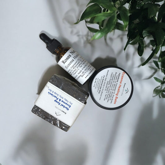 Roses Natural Eczema Relief Bundle