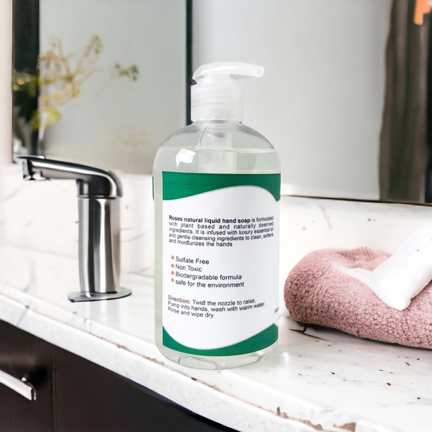 Natural Liquid Hand Soap - Peppermint