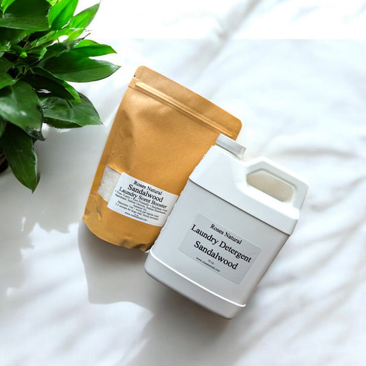 Sandalwood Laundry Detergent & Scent Booster Bundle