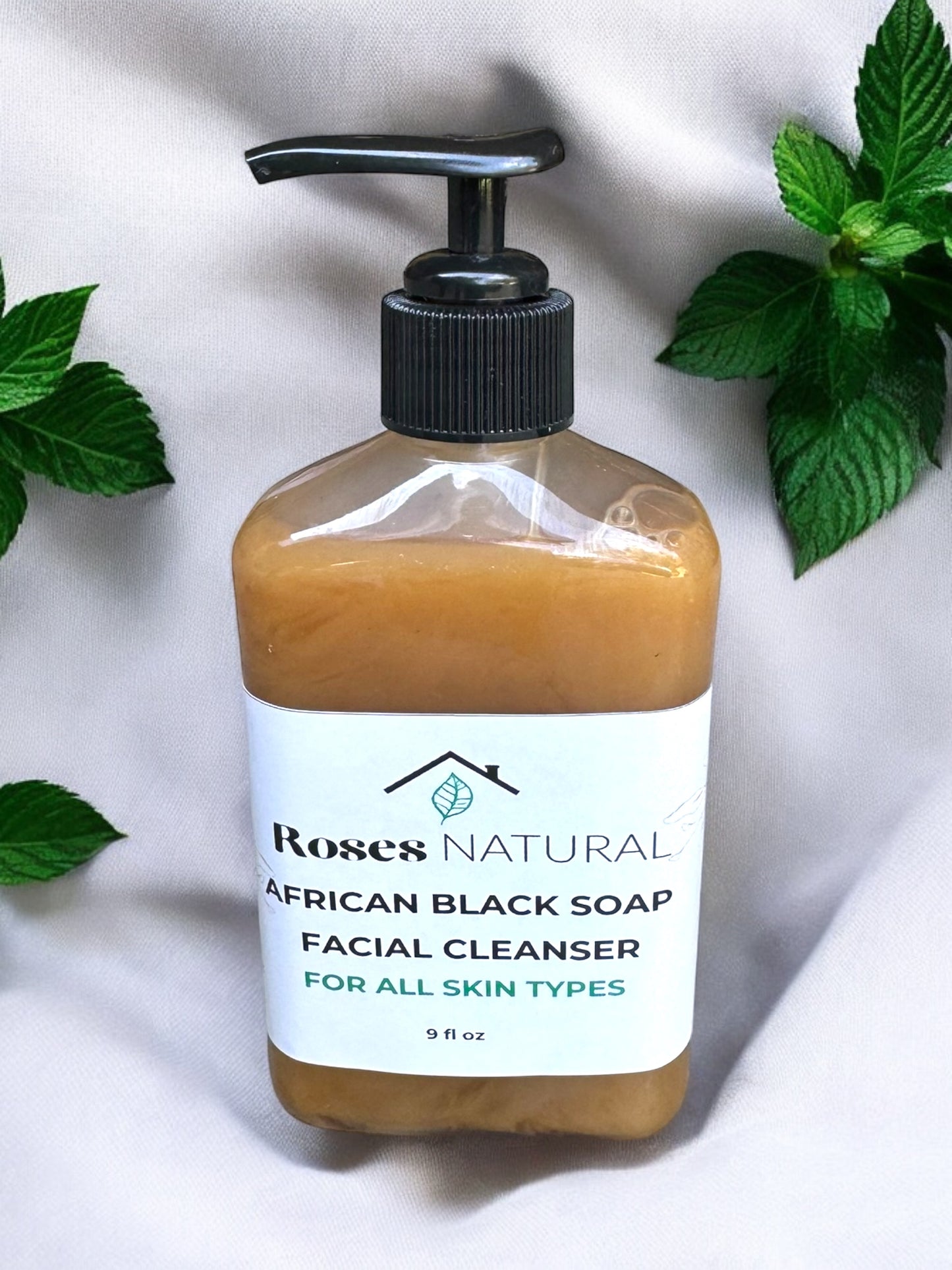 African Black Soap Facial Cleanser