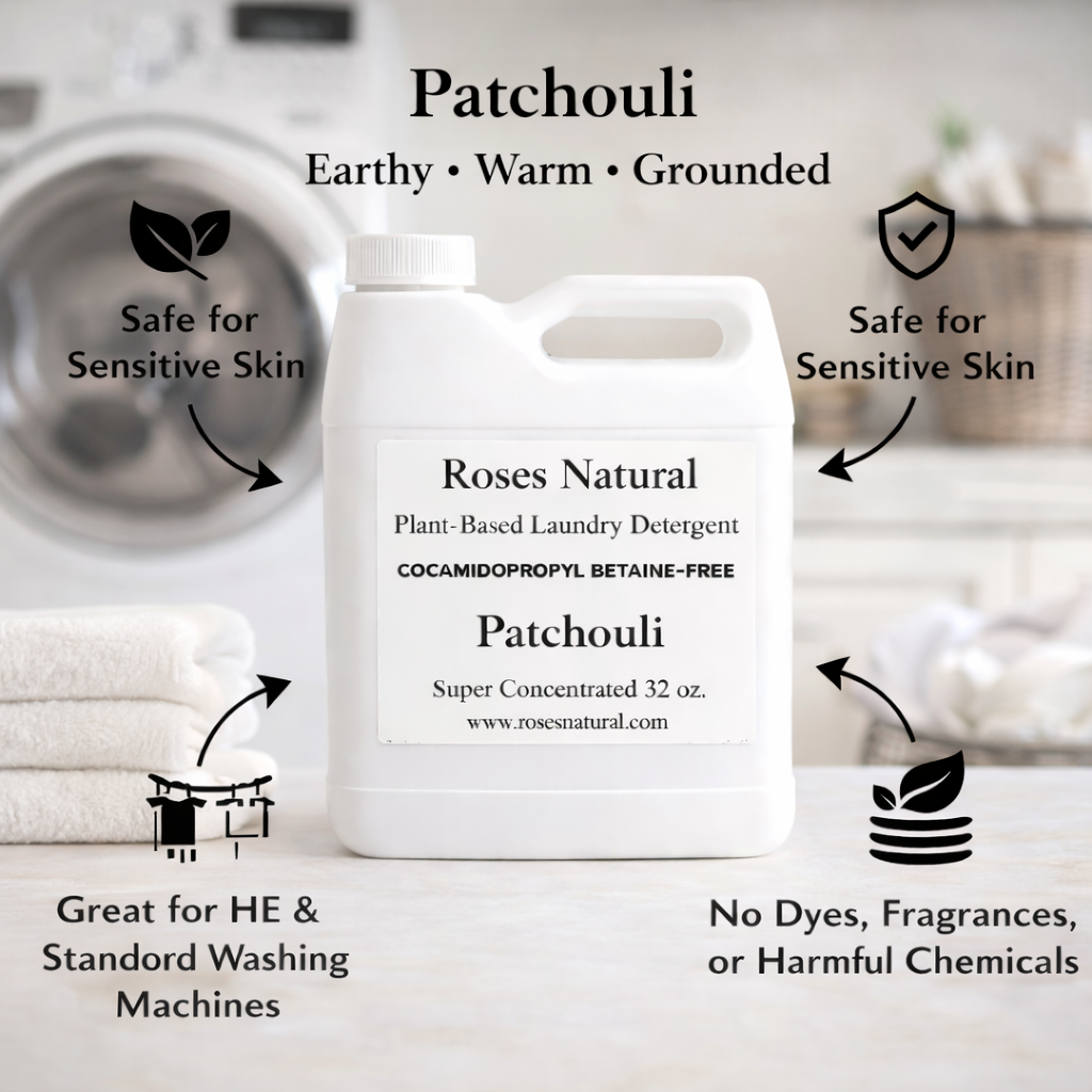 Cocamidopropyl Betaine-Free Plant-Based Laundry Detergent