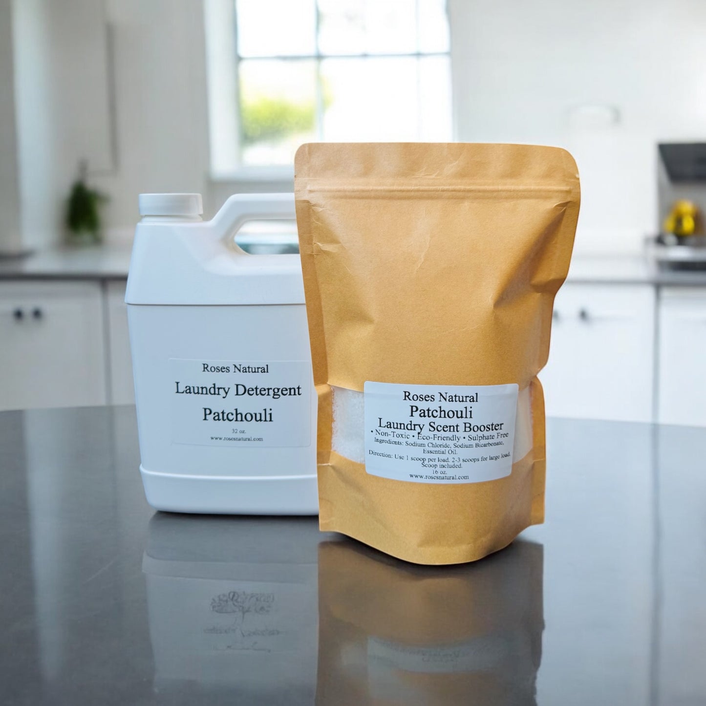 Patchouli Laundry Detergent & Scent Booster Bundle