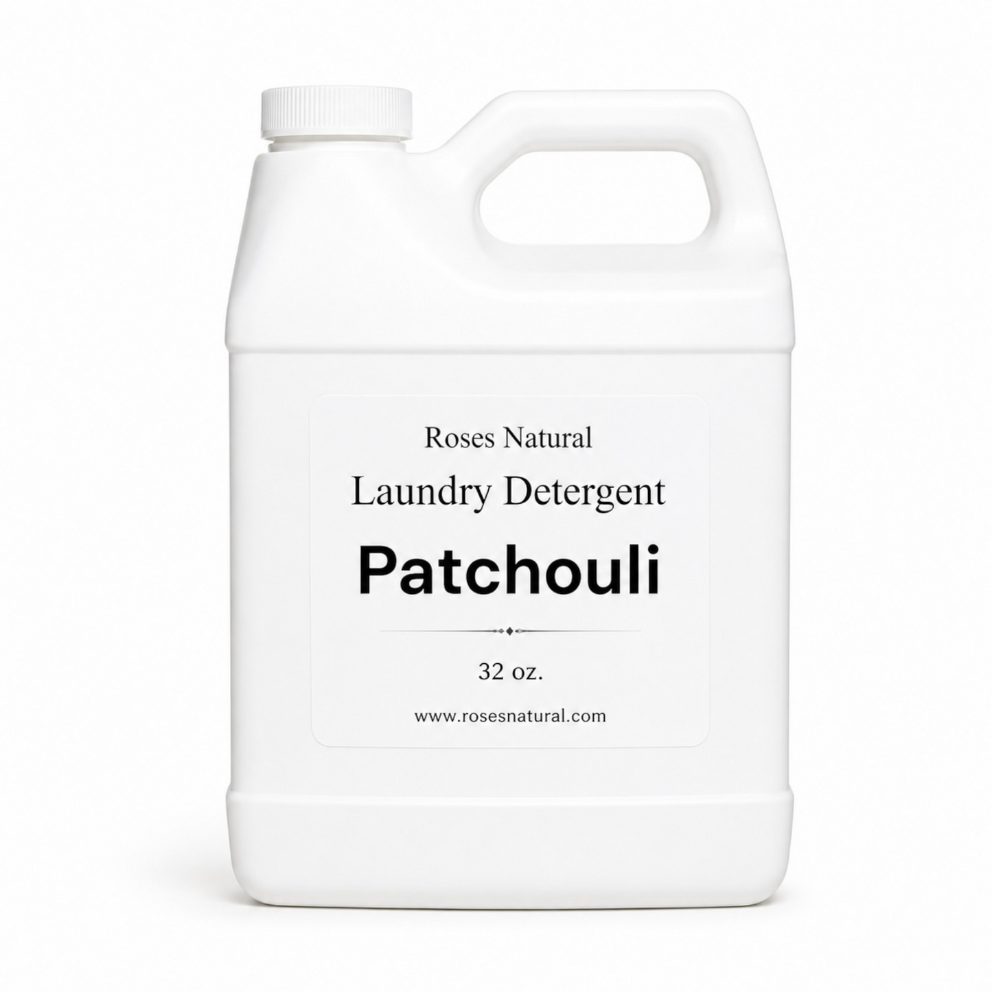 Roses Natural Patchouli Laundry Detergent | Plant-Based • HE Compatible