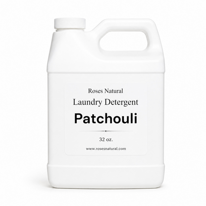 Roses Natural Patchouli Laundry Detergent | Plant-Based • HE Compatible