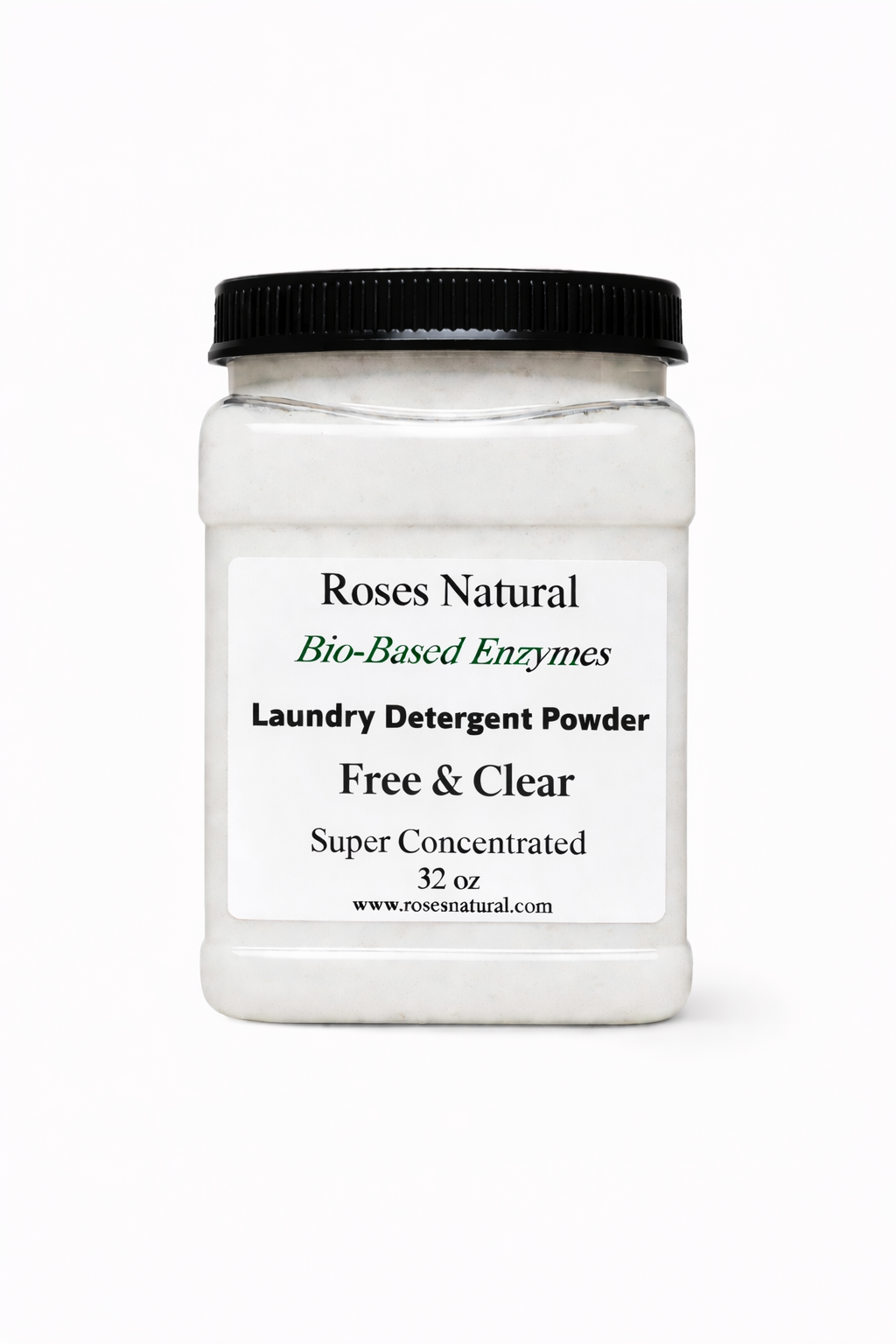Roses Natural Bio-Based Enzymes Laundry Detergent (Powder)
