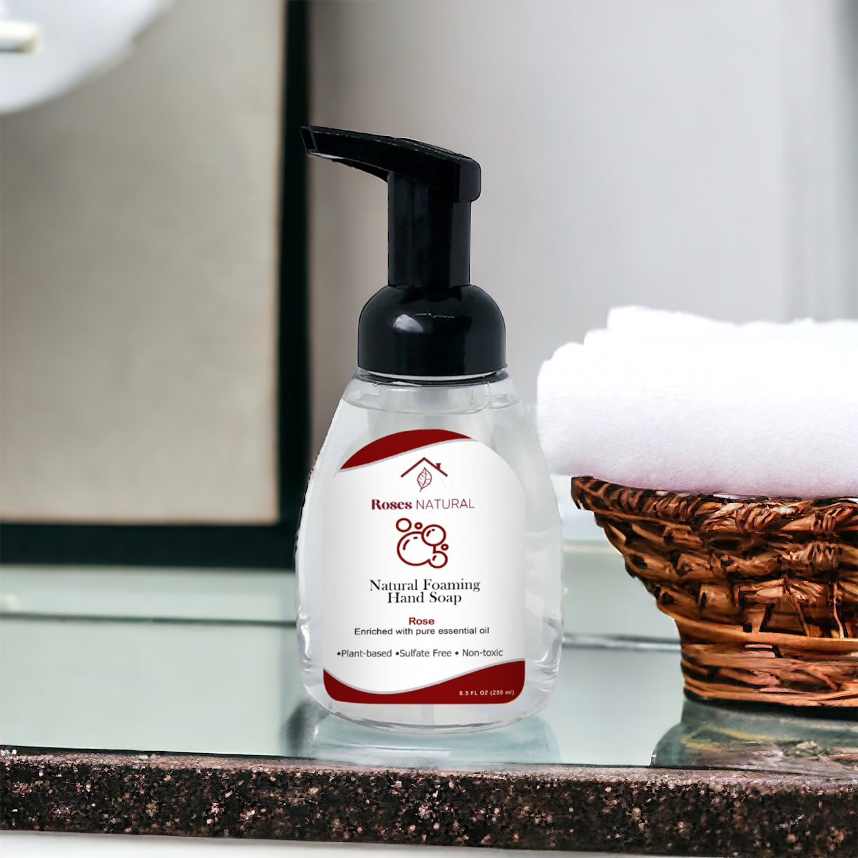 Foaming Hand Soap - Rose