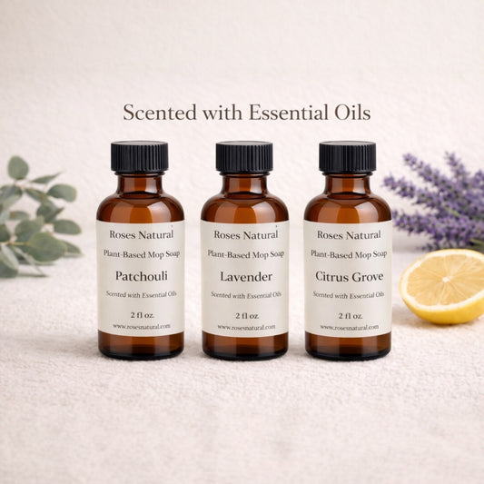 Roses Natural Plant-Based Mop Soap – Scent Discovery Set