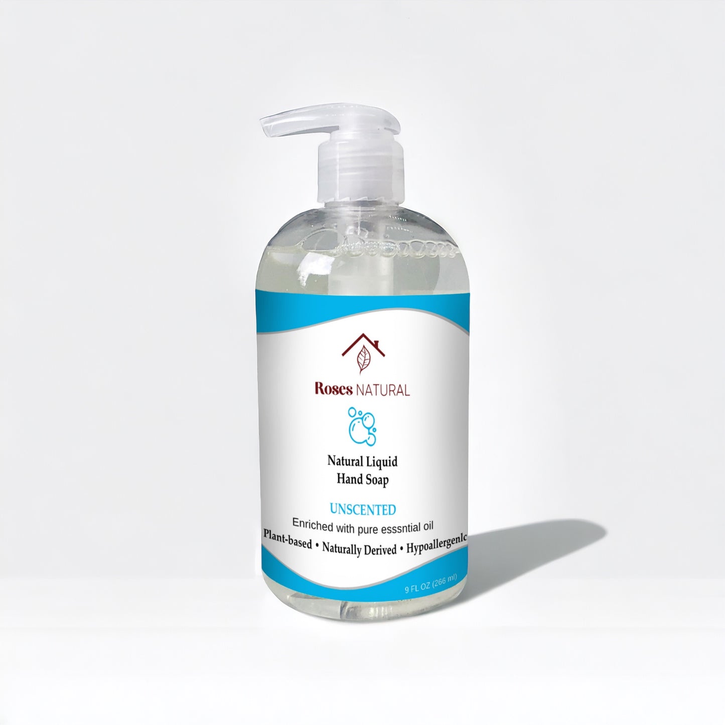 Natural Liquid Hand Soap - Unscented