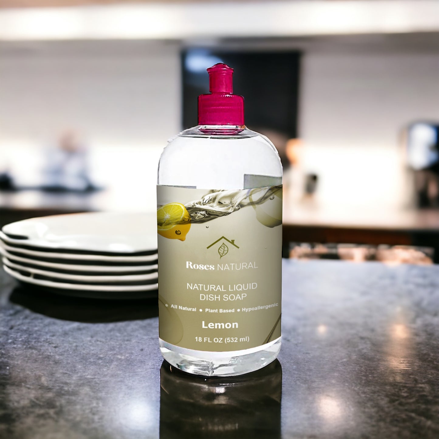 Natural Dish Soap - Lemon