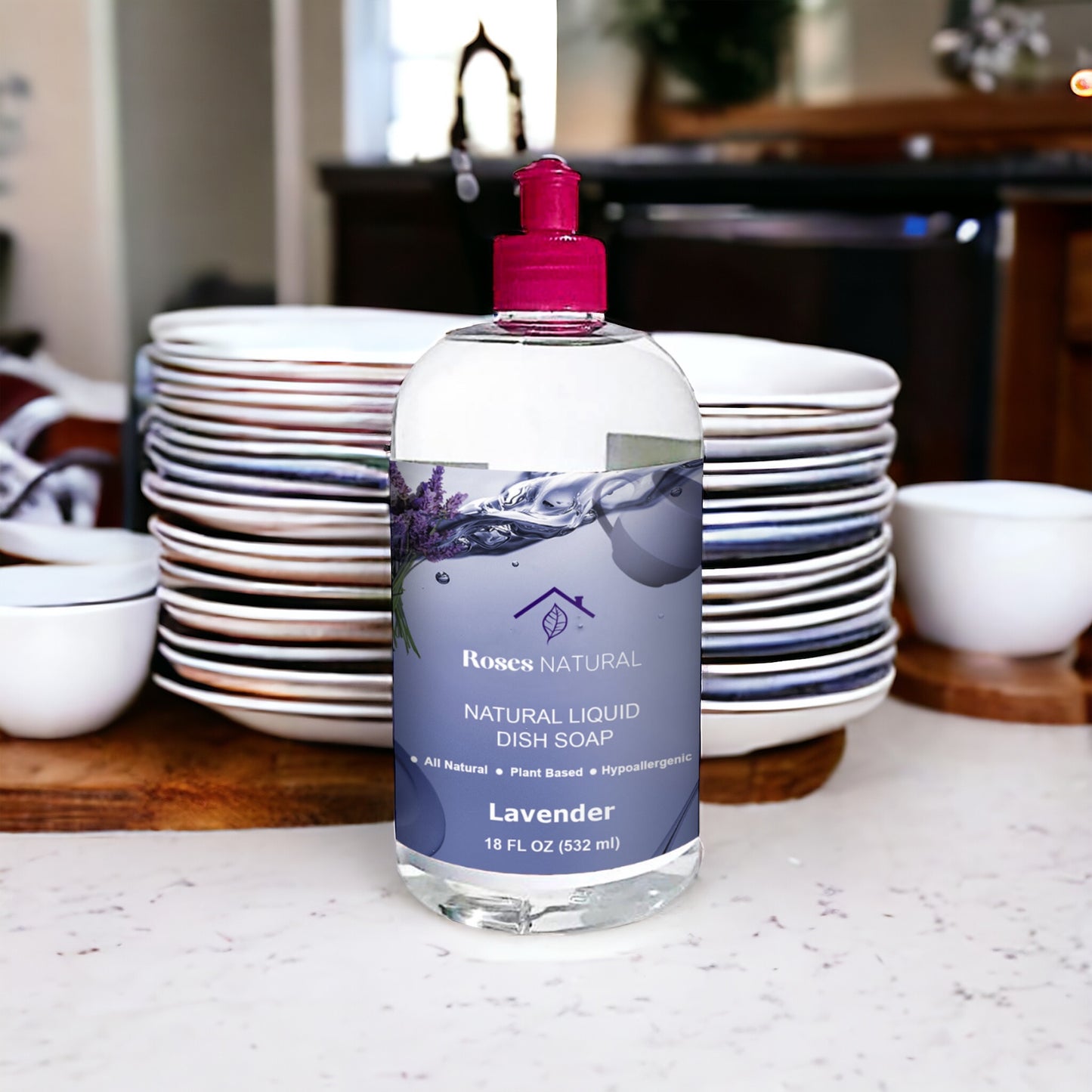 Natural Dish Soap - Lavender