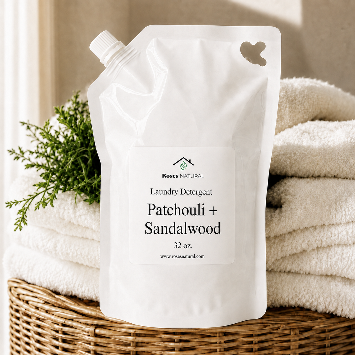 Patchouli + Sandalwood Laundry Detergent