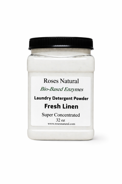 Roses Natural Bio-Based Enzymes Laundry Detergent Powder