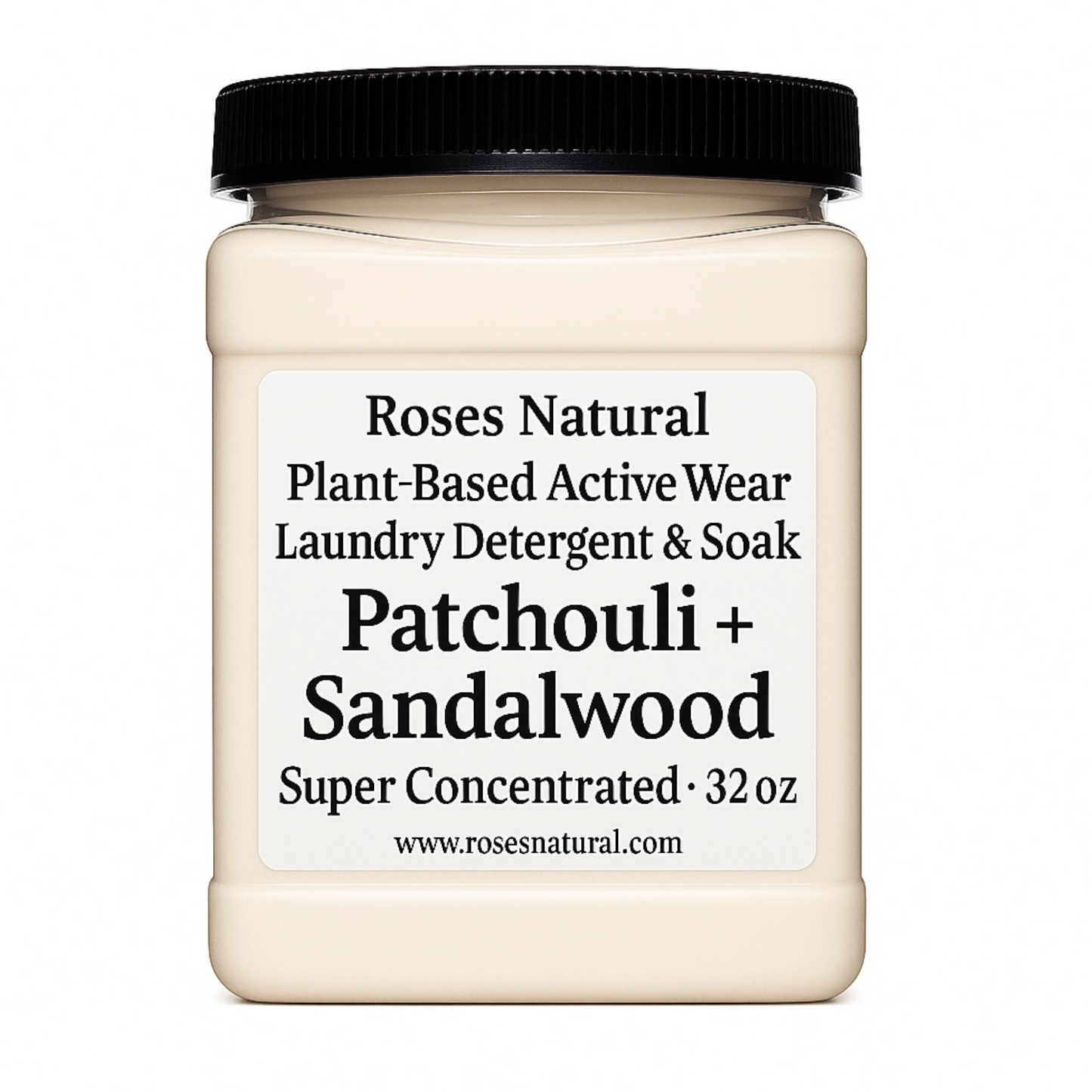 Roses Natural Plant-Based Active Wear Laundry Detergent & Soak