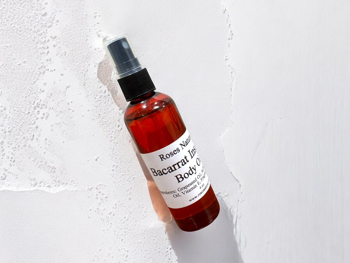 Baccarat Inspired Body Oil
