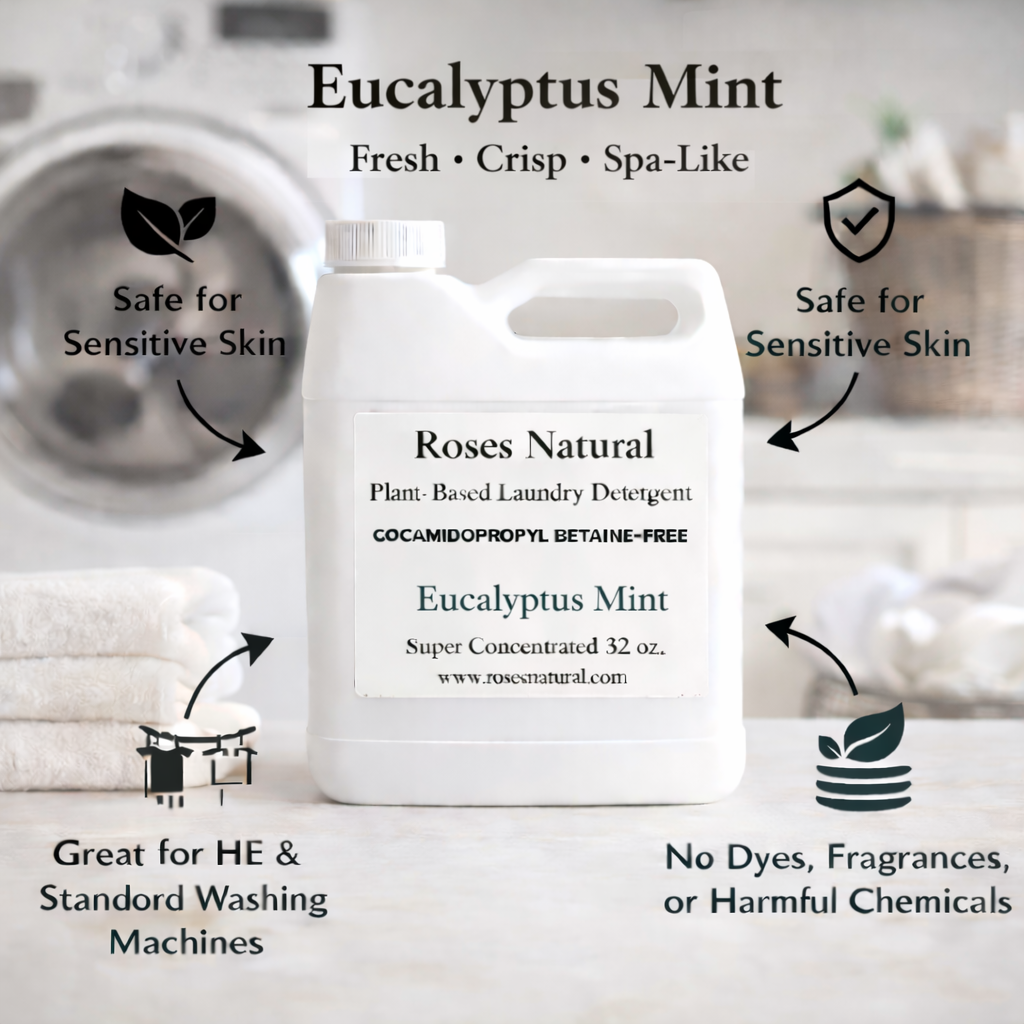 Cocamidopropyl Betaine-Free Plant-Based Laundry Detergent