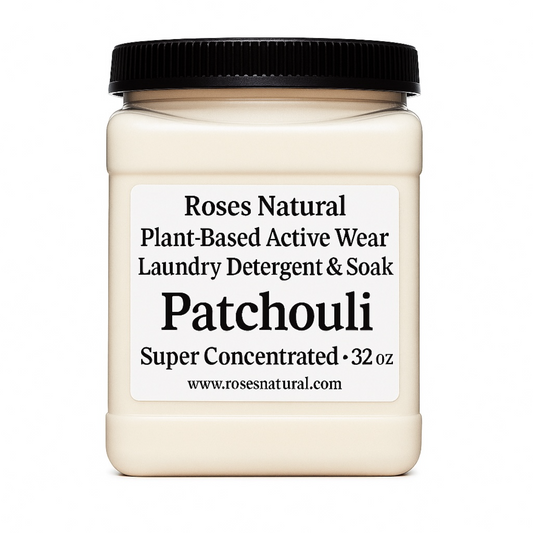 Roses Natural Plant-Based Active Wear Laundry Detergent & Soak
