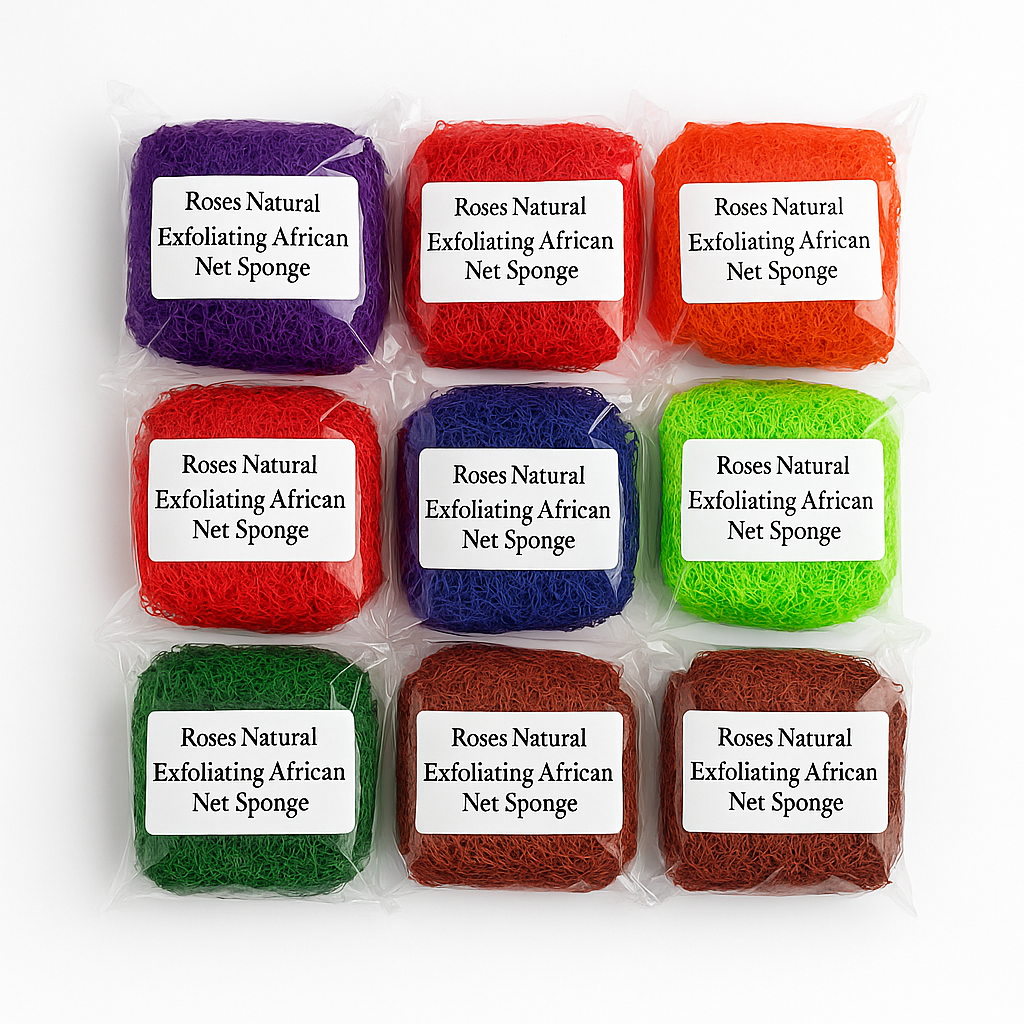 Exfoliating African Net Sponge