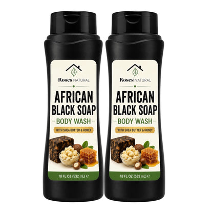 Liquid African Black Soap - Unscented