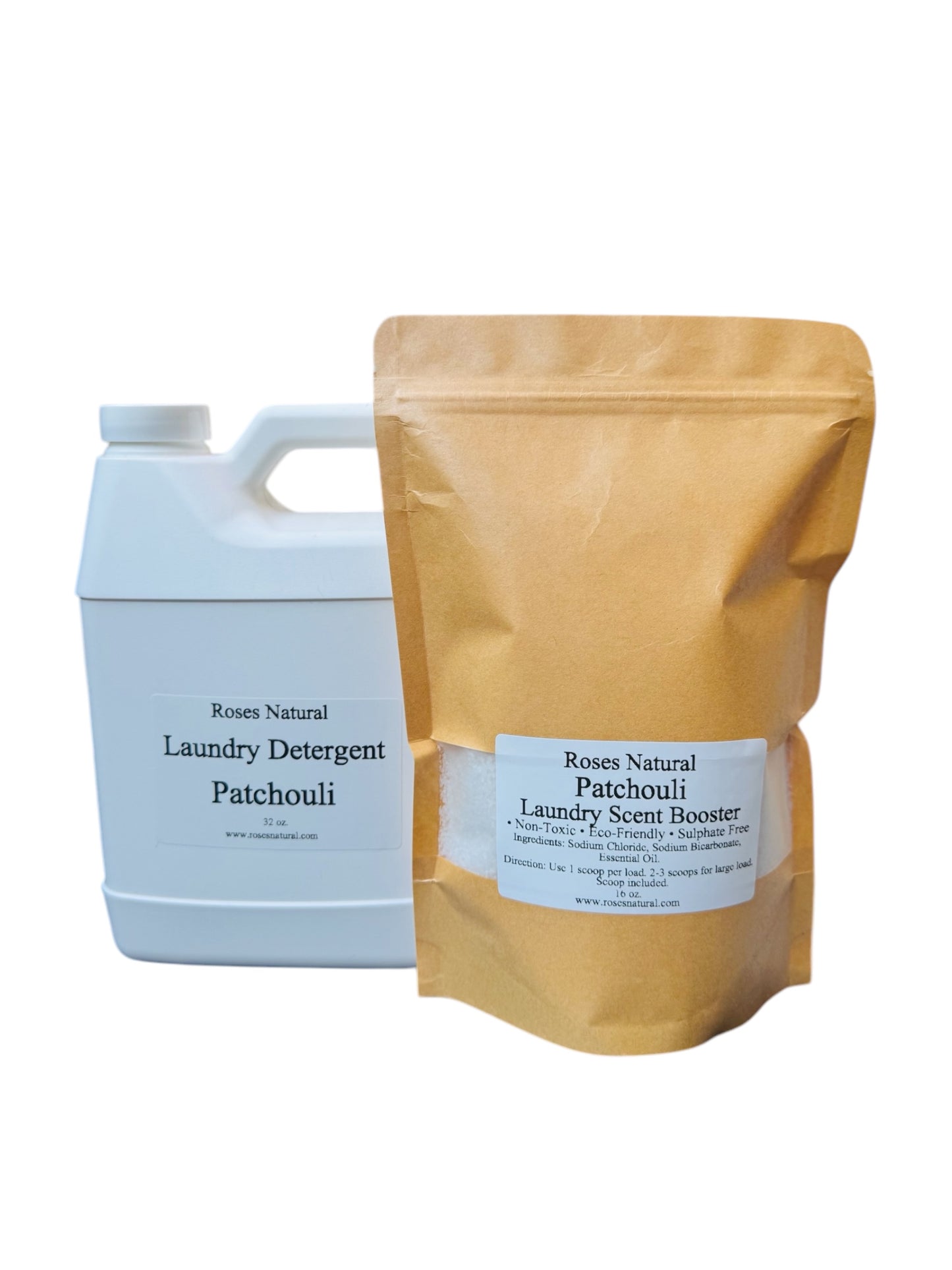 Patchouli Laundry Detergent & Scent Booster Bundle