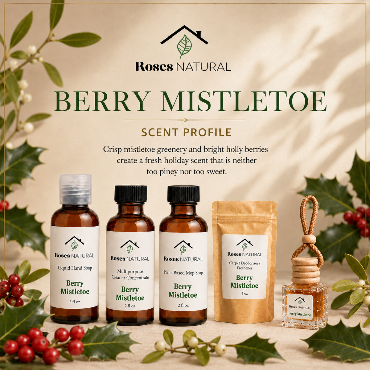 Holiday Discovery Set | 5-Piece Home & Car Care Sampler