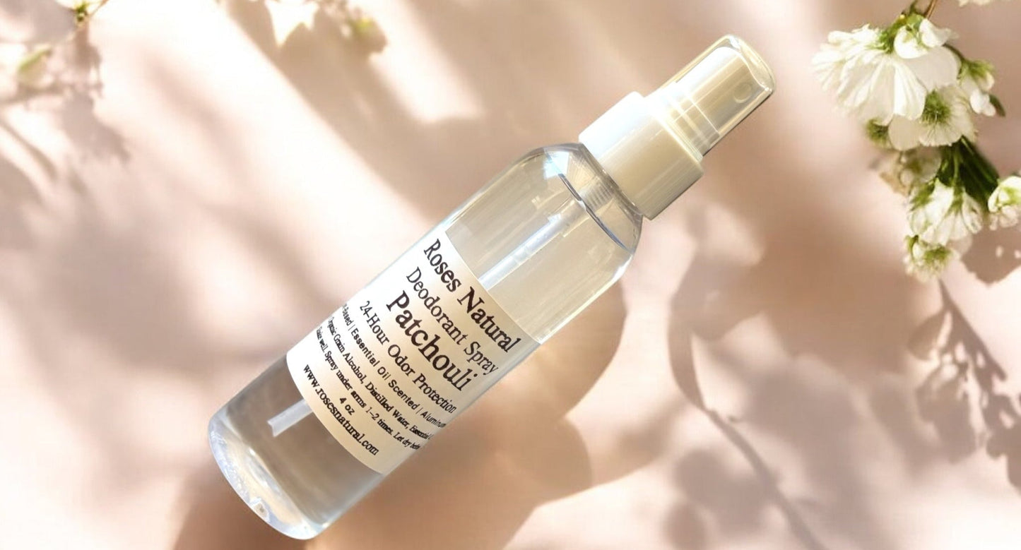 Natural Deodorant Spray – 24-Hour Protection with Pure Essential Oils