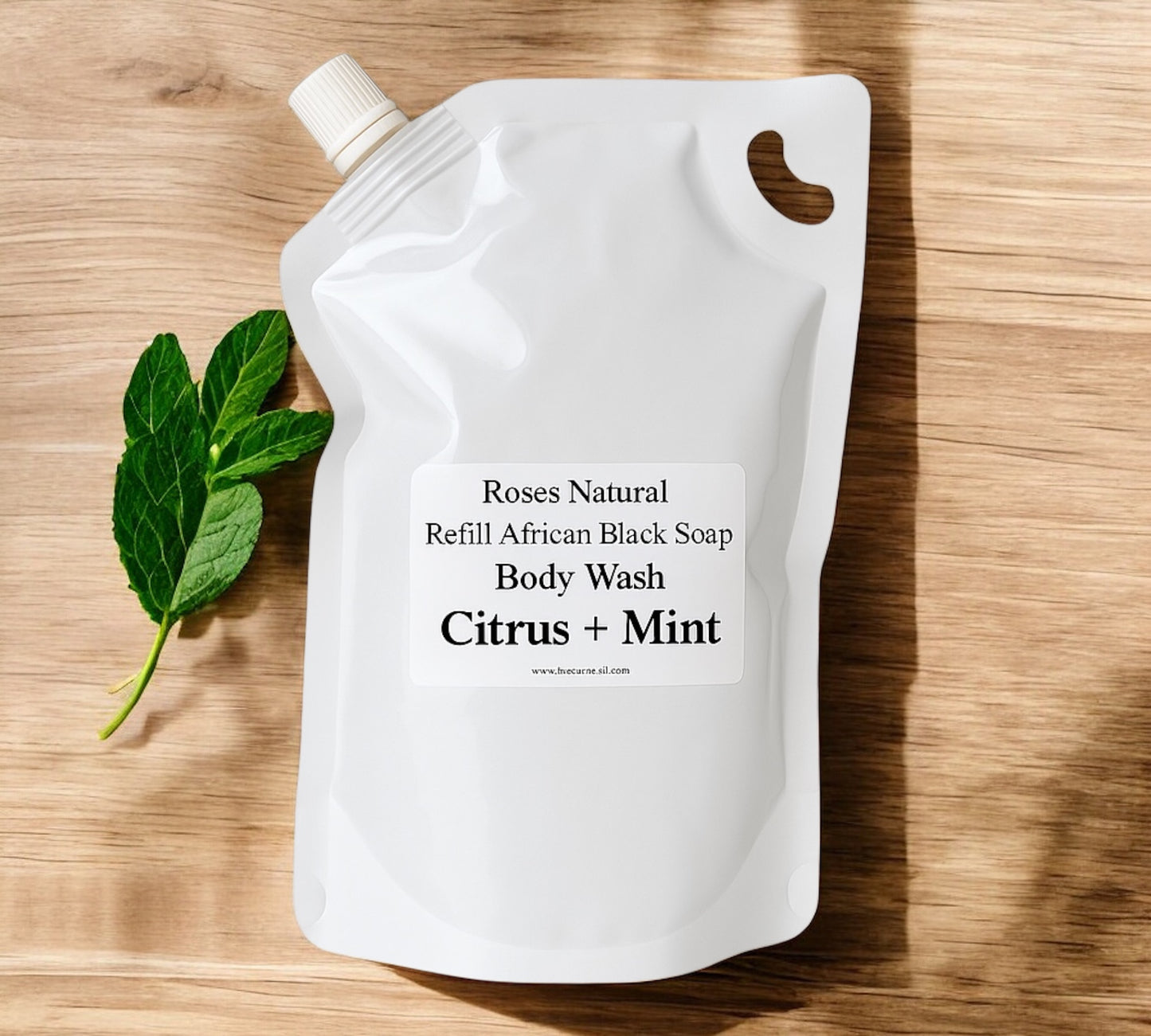 Liquid African Black Soap - Citrus Mint