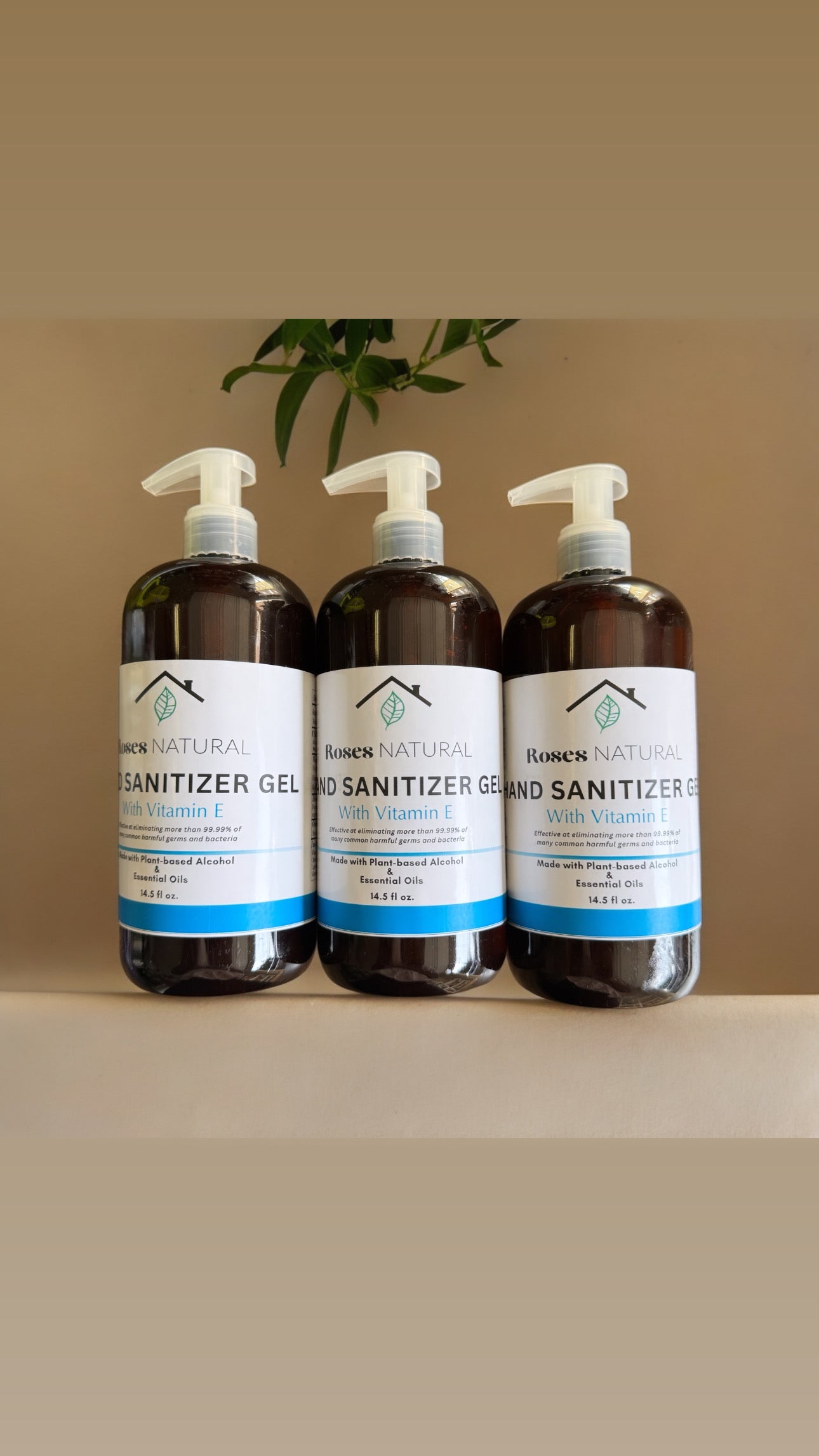 Plant-Based Hand Sanitizer Gel