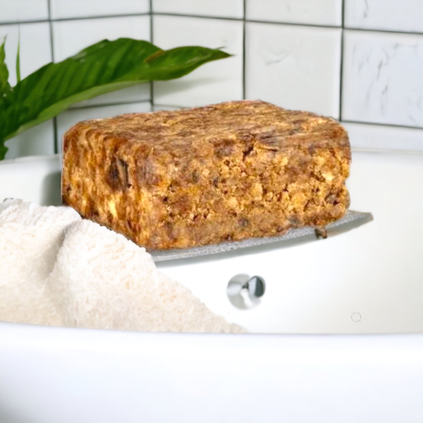 Raw African Black Soap