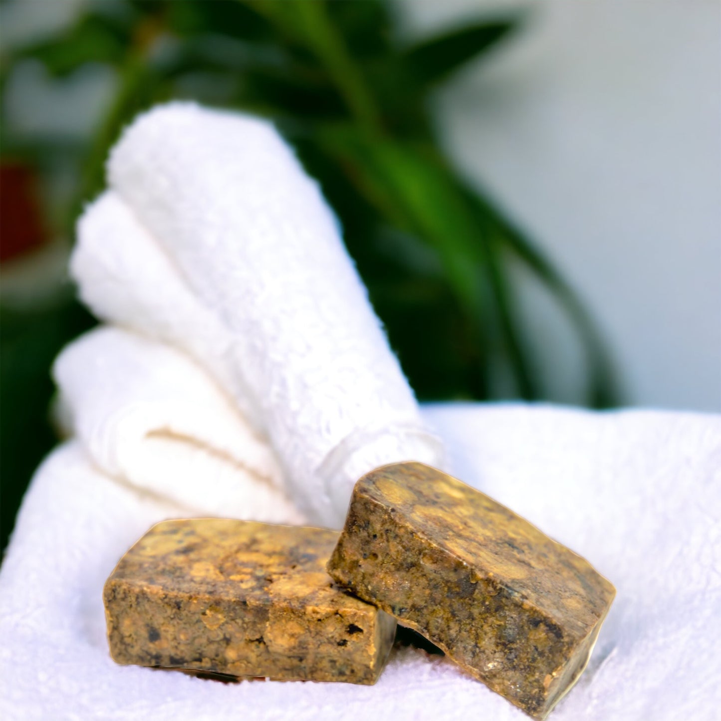 Raw African Black Soap