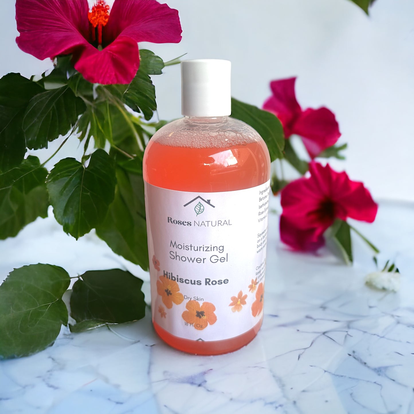 Moisturizing Shower Gel - Hibiscus Rose