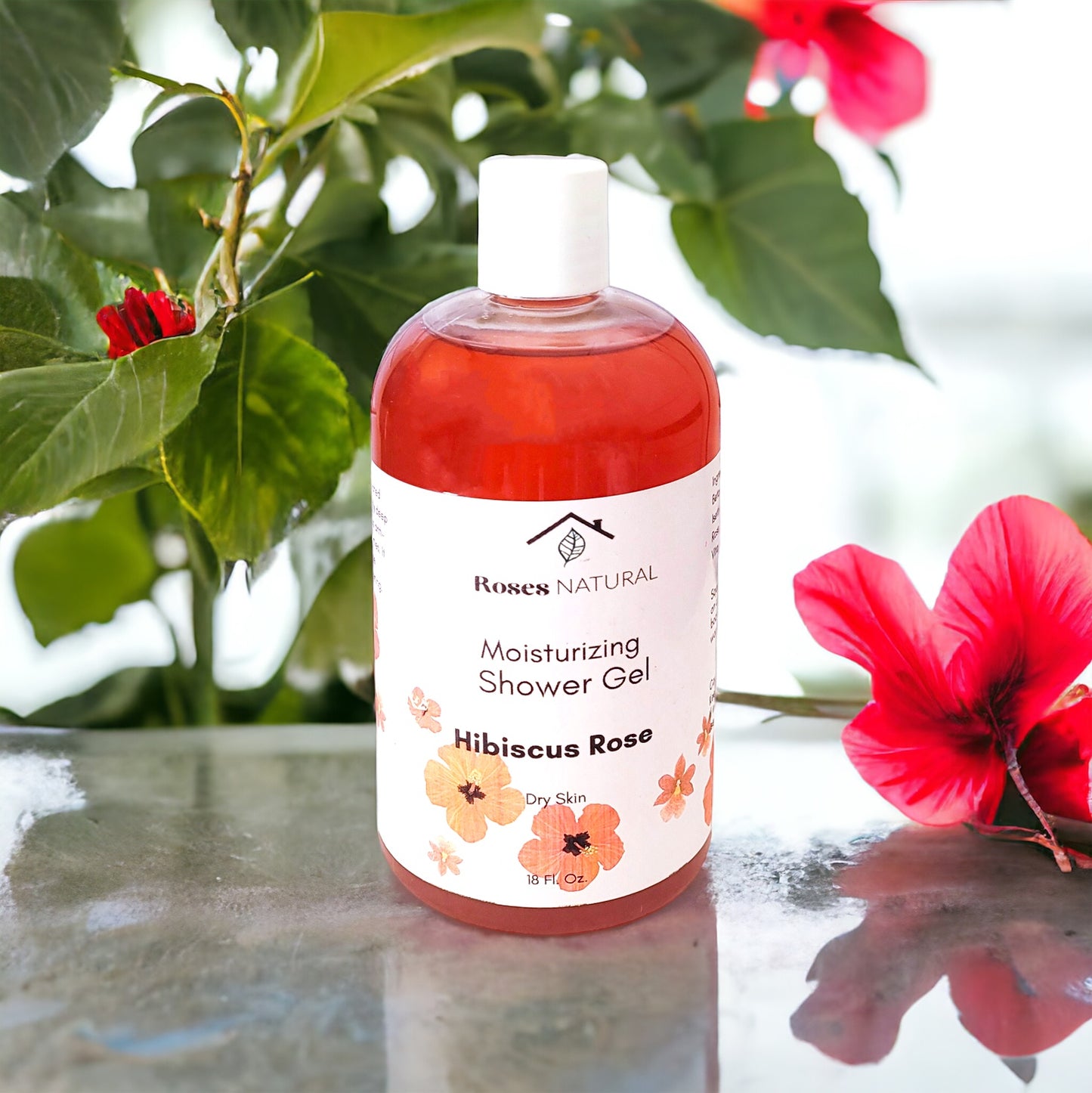 Moisturizing Shower Gel - Hibiscus Rose