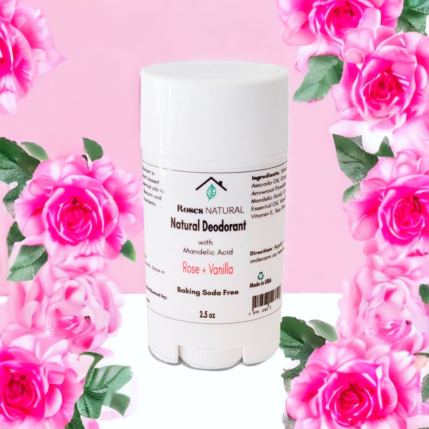 Natural Deodorant with Mandelic Acid