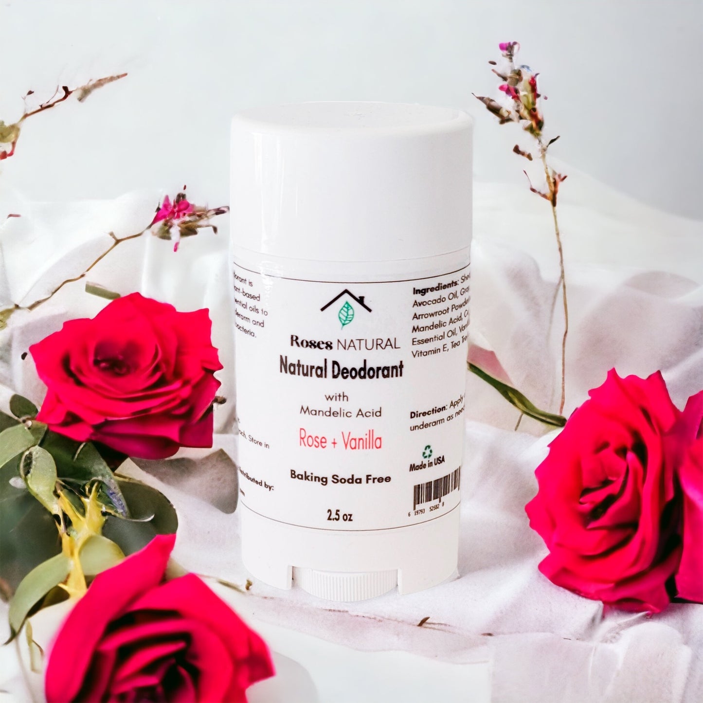 Natural Deodorant with Mandelic Acid