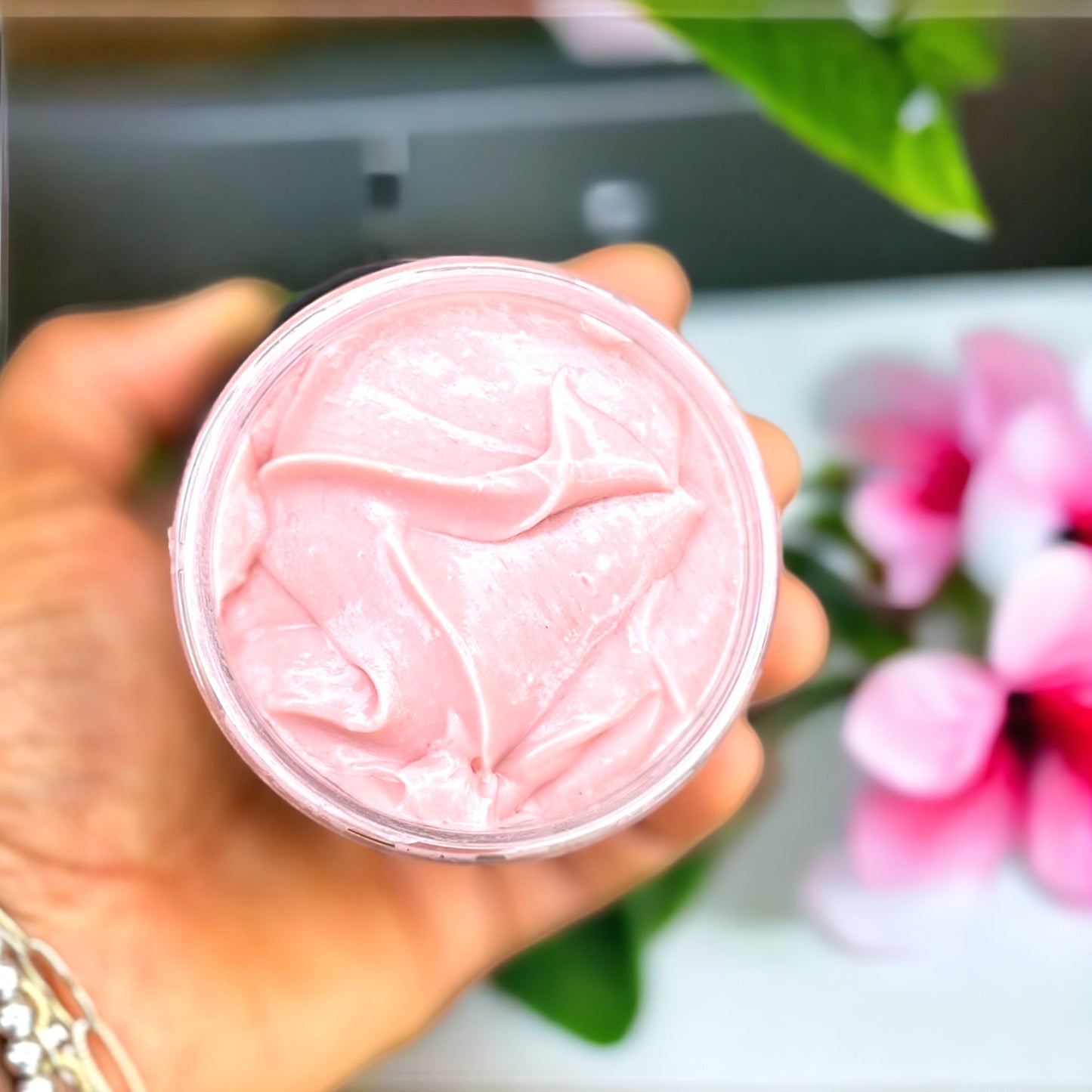 Shea Butter Deep Conditioner with Hibiscus Tea