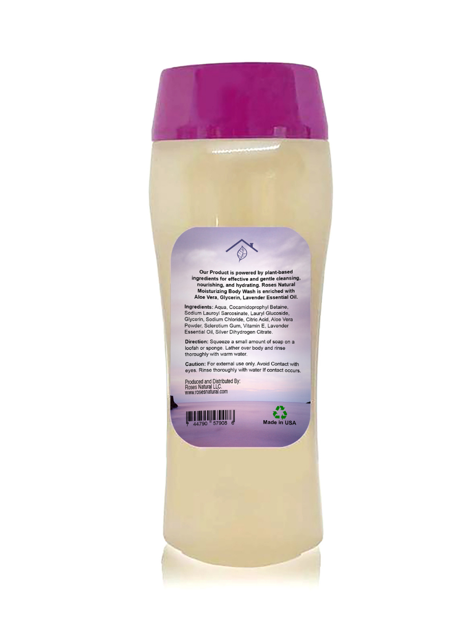 Moisturizing Natural Body Wash - Lavender