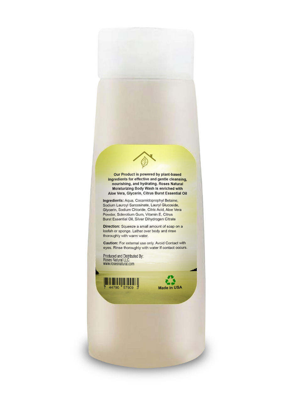 Moisturizing Natural Body Wash - Citrus Burst