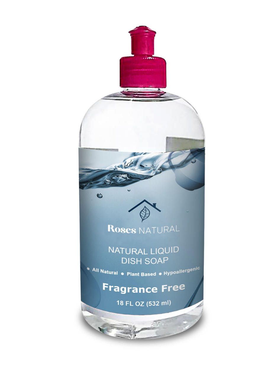 Natural Dish Soap – Fragrance-Free