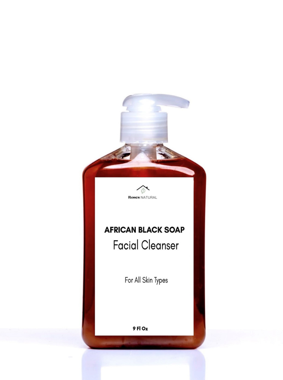 African Black Soap Facial Cleanser