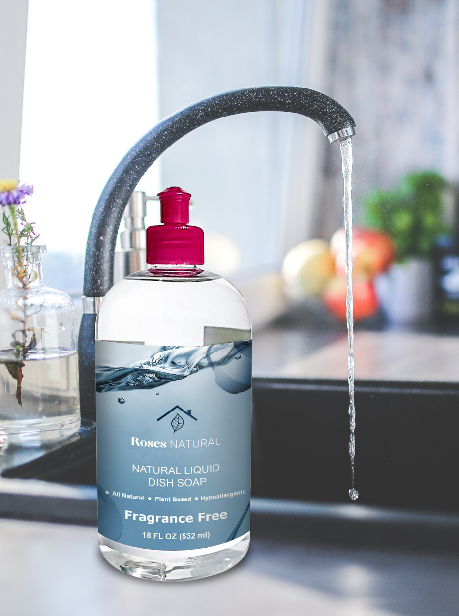 Natural Dish Soap – Fragrance-Free